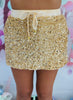 Velvet Hour Sequin Skort- 4 Colors (Reg. and Plus)