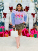 Sequin Nutcrackers Velvet Sleeve Sweatshirt (Reg & Plus)-2 Colors
