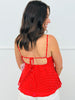 Red/White Polka Dot Cami Top (Reg.)