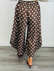 Polka Dot Gaucho Pants (Reg.)-2 Colors