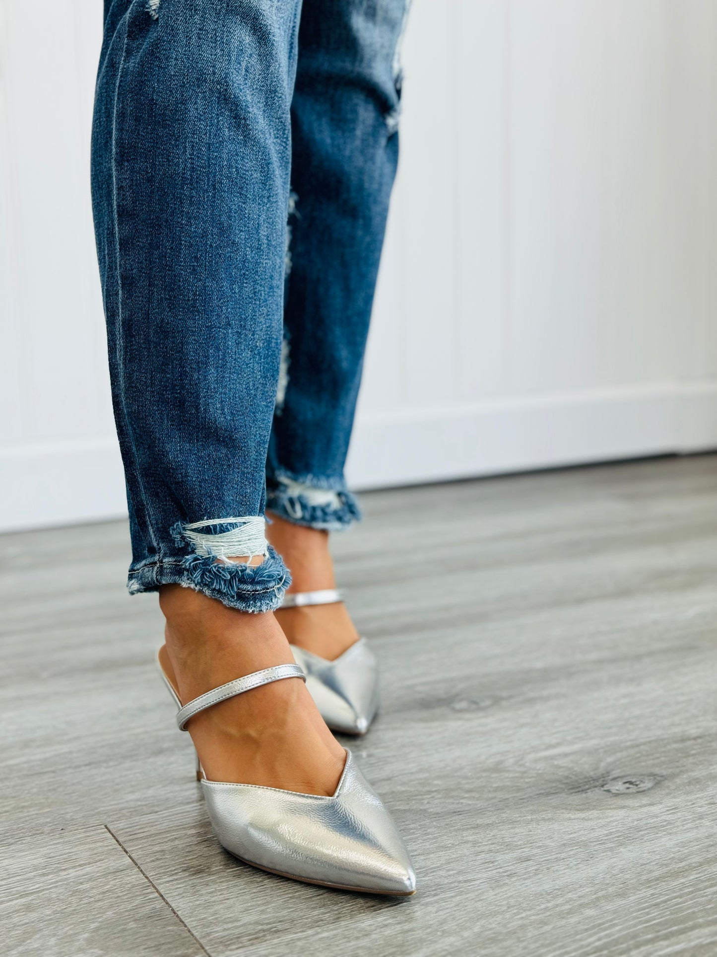 Risen Take A Chance Ankle Boyfriend Jeans (Reg & Plus)