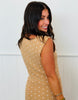 Camel Polka Dot Top & Maxi Skirt Set (Reg.)