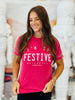 Red I'm So Festive Tee (Reg. and Plus)