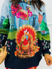 Queen Of Sparkles Thanksgiving Parade Sweater (Reg. and Plus)