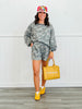 Camo Sweatshirt & Short Set (Reg & Plus)