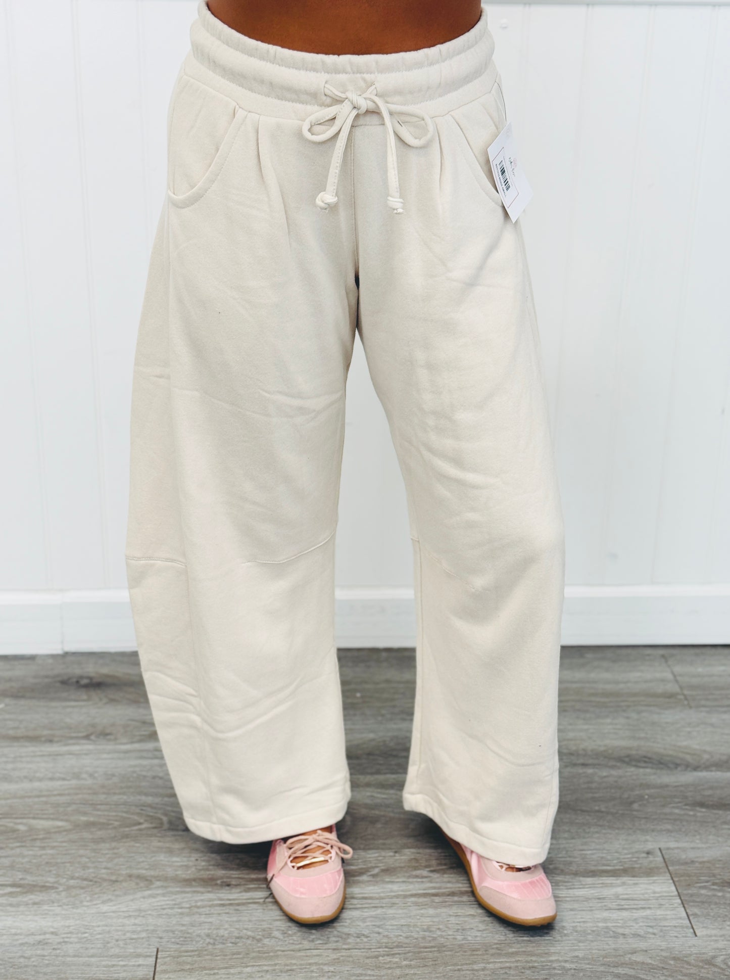 Baggy Barrel Leg Sweatpants (Reg.) - 5 Colors