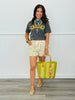 Leopard Horse Bit Graphic Tee (Reg. and Plus)