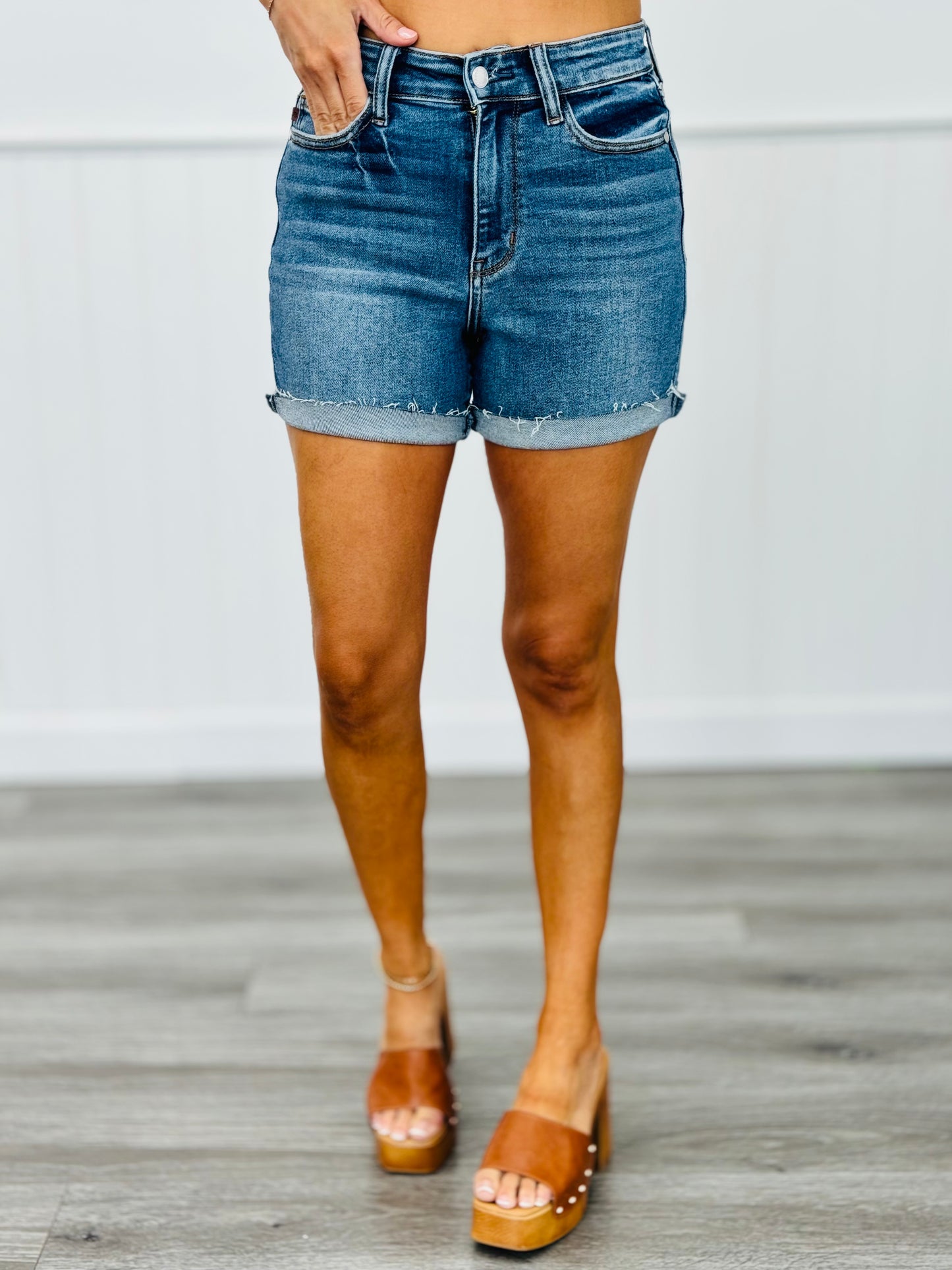 Judy Blue Every Day Basic Shorts (Reg. and Plus)