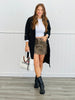 Belted Lapel Collar Trench Coat (Reg & Plus)-3 Colors