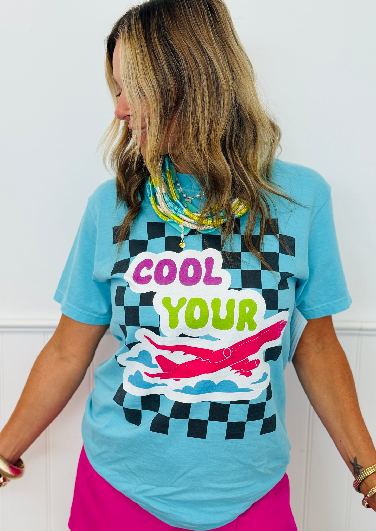 Cool Your Jets Graphic Tee (Reg. and Plus)