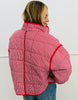 Red Gingham Hook N Eye Jacket (Reg.)