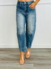 Denim Slouchy Barrel Pants (Reg.)