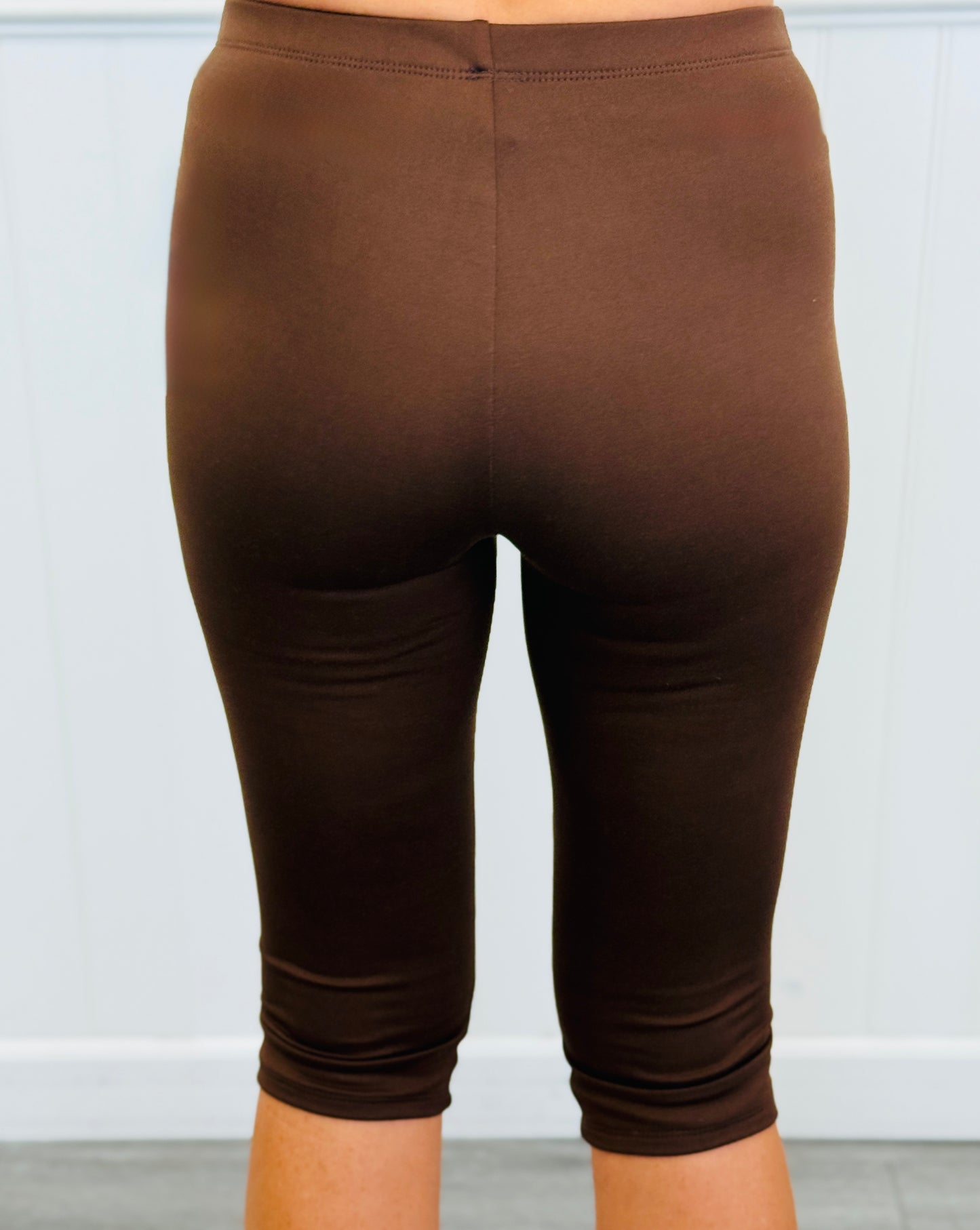 Brown Capri Pants (Reg. and Plus)