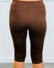 Brown Capri Pants (Reg. and Plus)