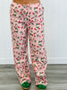Strawberry Drawstring Wide Leg Pants (Reg.)