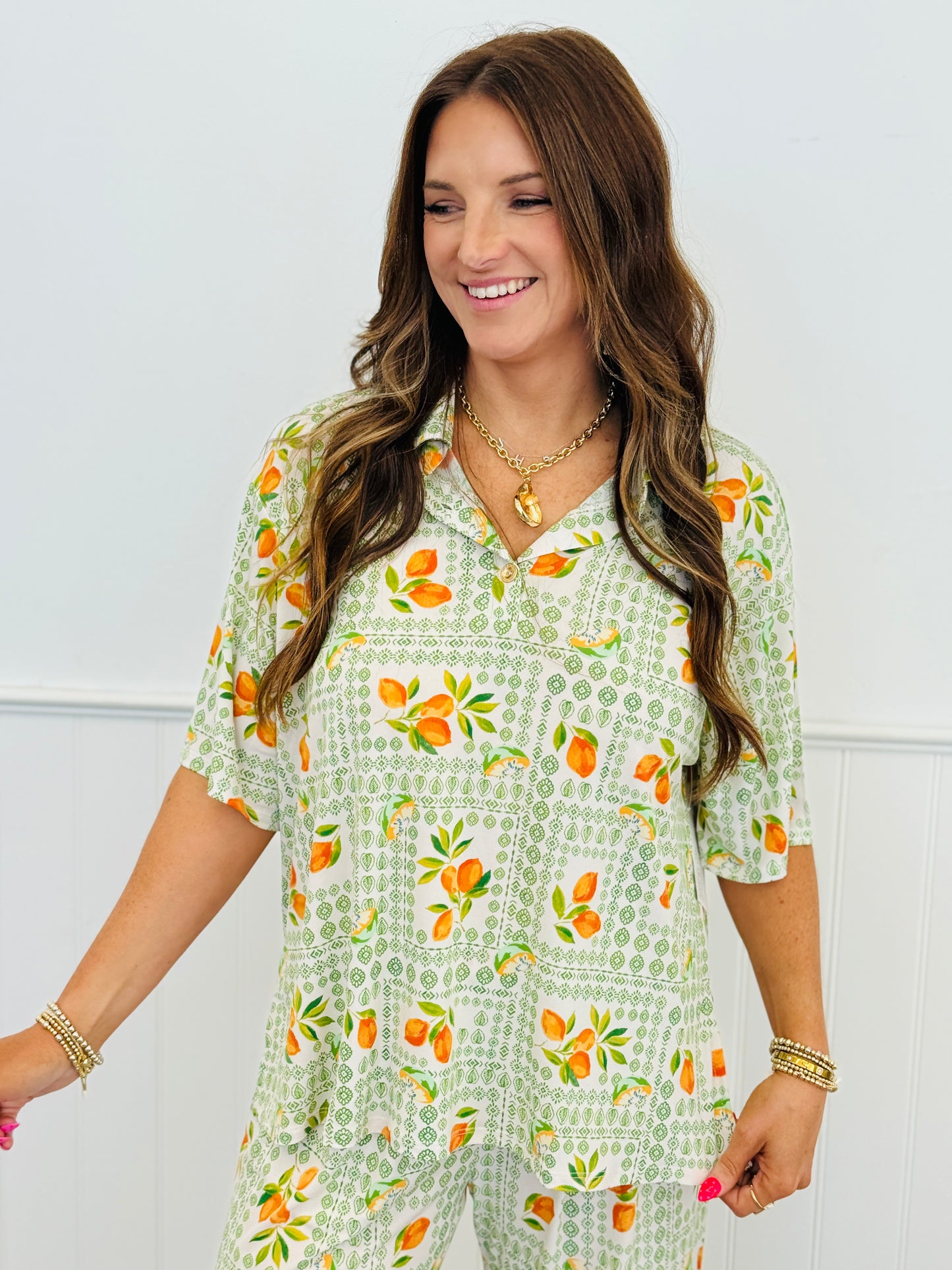 Dear Scarlett Feeling Fresh Top & Pant Set (Reg. and Plus)