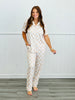 Natural Checks Button Down PJ Pant Set (Reg. & Plus)