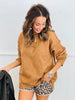 Camel Long Sleeve Sweater Top (Reg.)
