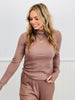 Ribbed Turtleneck Long Sleeve Top (Reg. and Plus) - 3 Colors