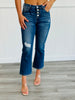 Risen Button It Up Crop Jeans (Reg & Plus)