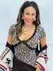 Leopard Lace Trim Bodysuit (Reg.)