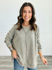 Andree Ribbed Hacci Long Sleeve Top (Reg. and Plus) - 6 Colors