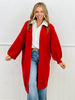 Textured Longline Sweater Cardigan (Reg.)-3 Colors
