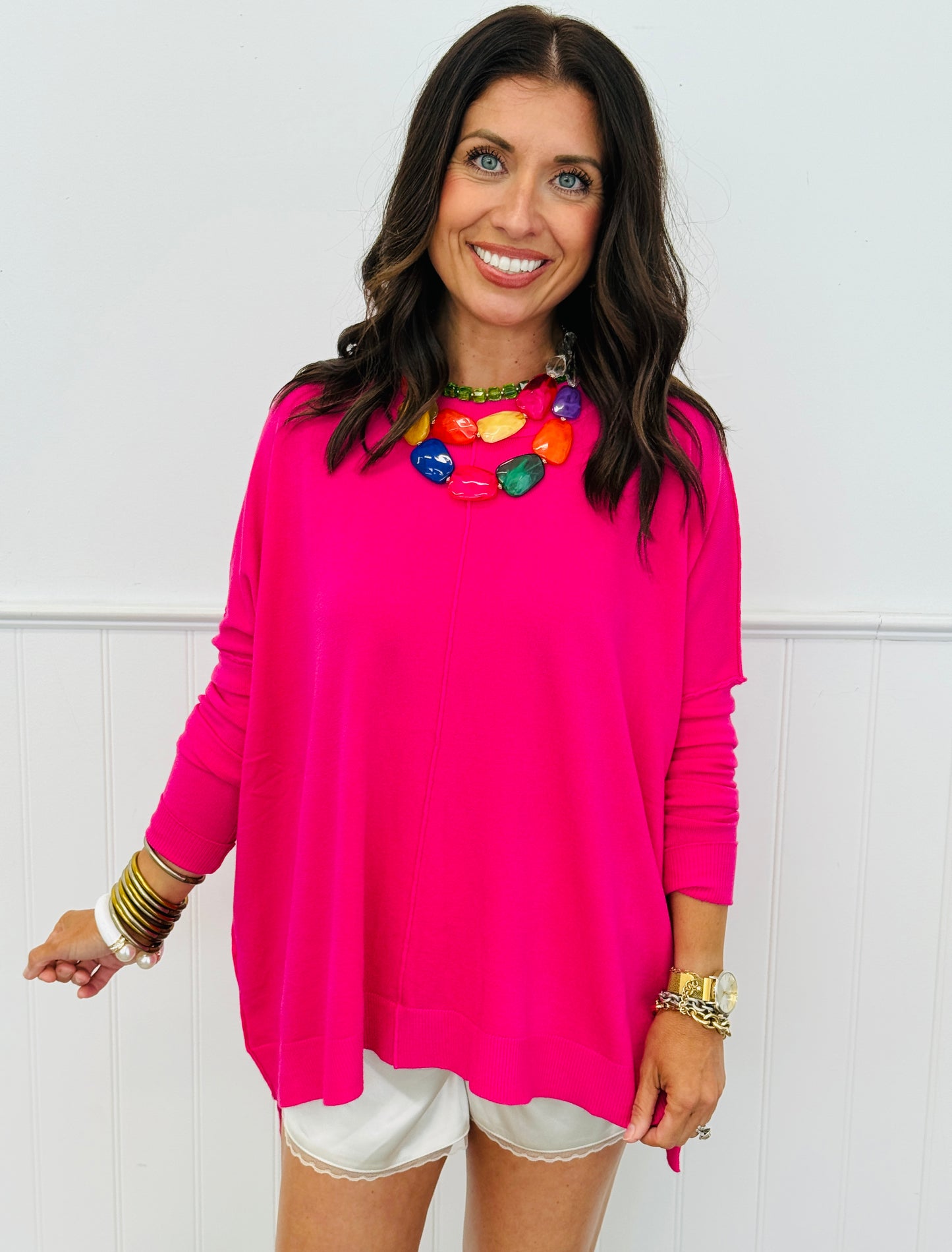Timeless Cashmere Everyday Sweater (Reg.)-2 Colors