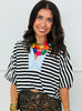 Simply Striped Pullover Top (Reg & Plus)-2 Colors