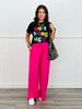 Black Quit Being Ugly Graphic Tee (Reg. and Plus)