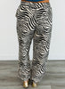 Zebra Print Jogger Pants (Reg.)