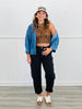 Risen Black Barrel Jeans (Reg & Plus)
