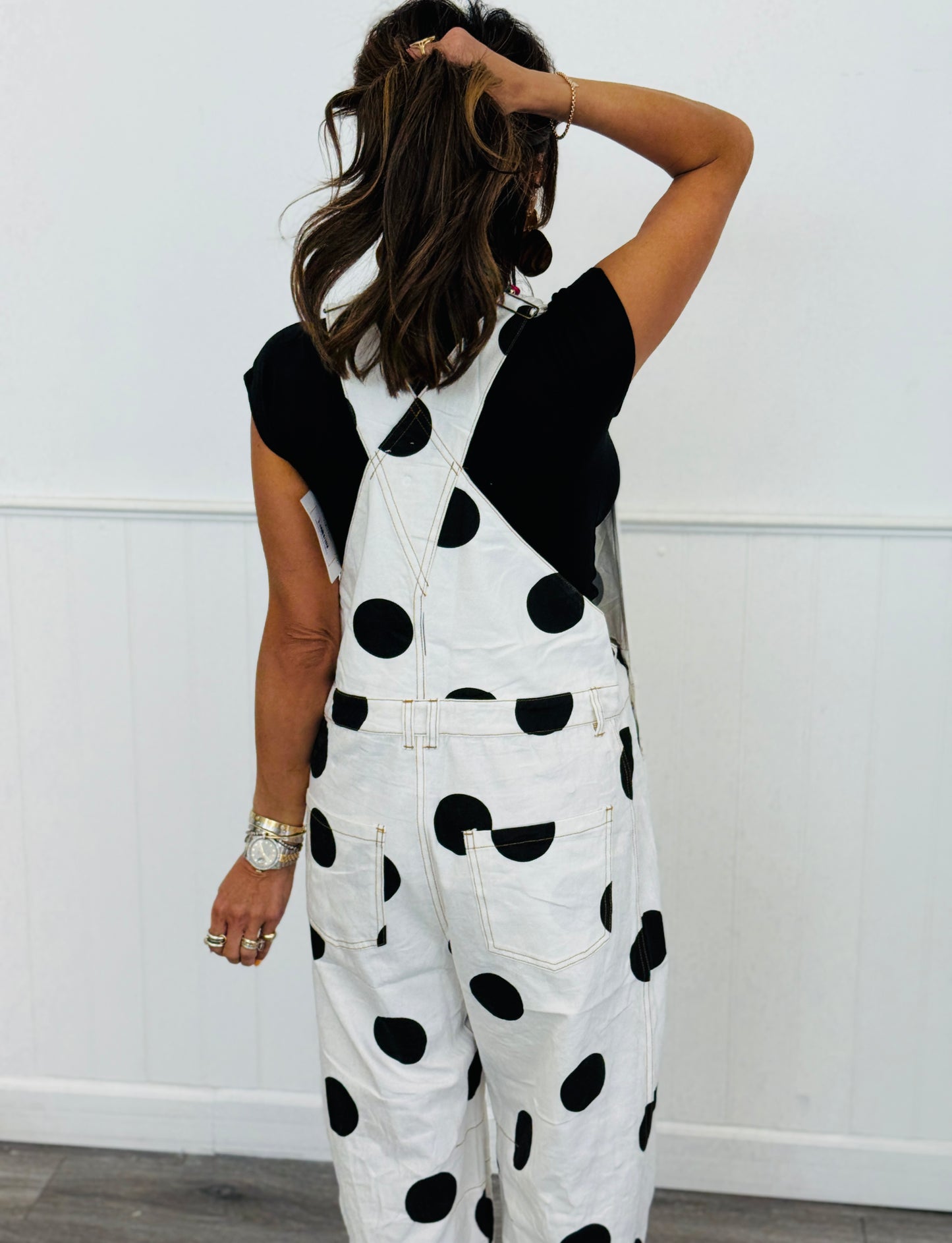 Polka Dot Overalls (Reg. and Plus)