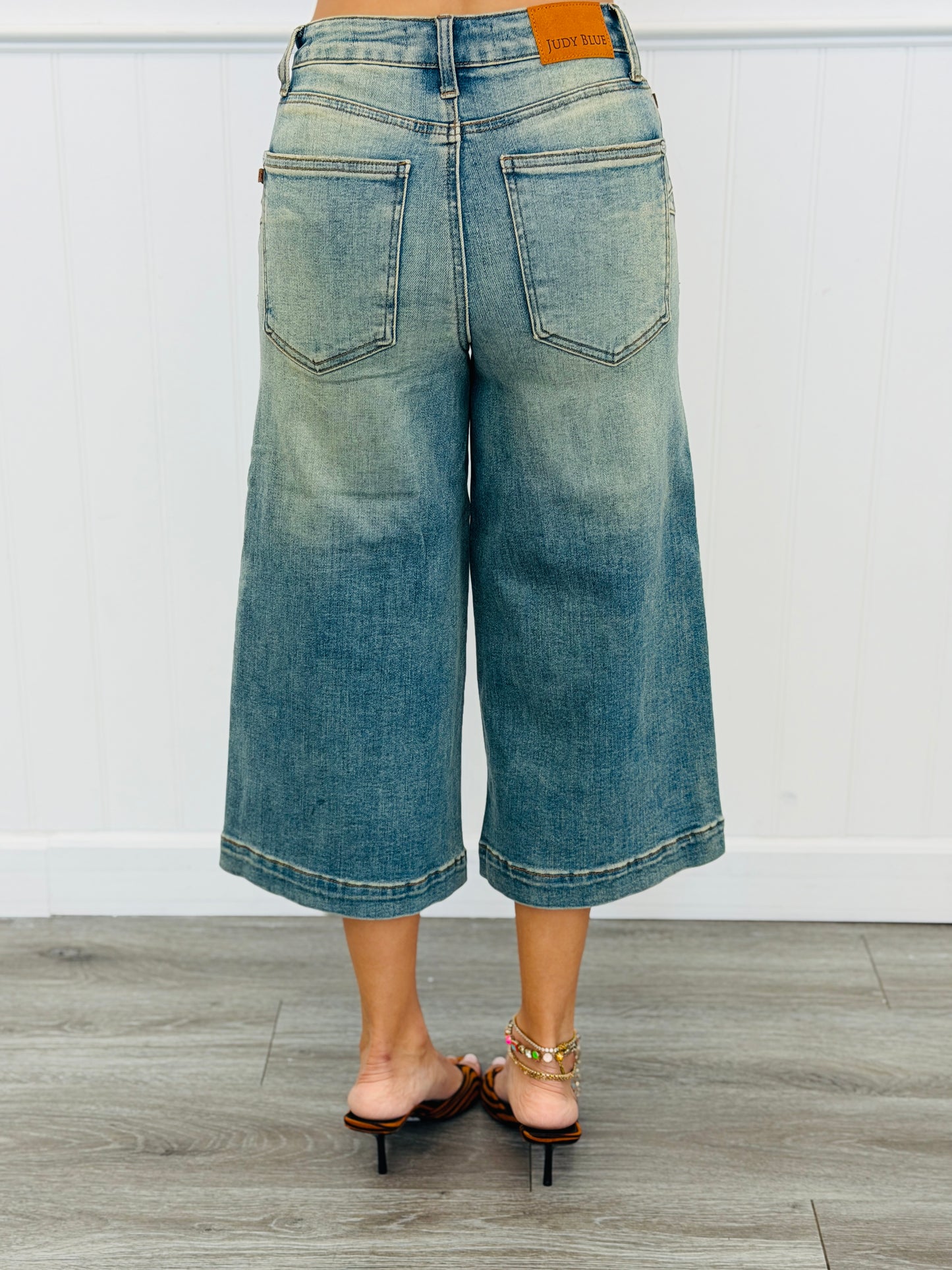 Judy Blue Shaped to Shine Culotte Jeans (Reg. and Plus)