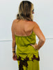 Green Eyelash Lace Trim Strapless Top (Reg.)