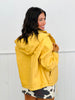 Faux Leather Drawstring Hem Zip Up Jacket (Reg.) - 4 Colors