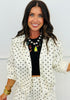 Cream Multi Polka Dot Jacket (Reg.)