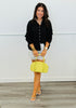 Polka Dot Lace Trim Hem Shorts (Reg.)