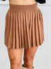 Perfectly Pleated Mini Skirt (Reg)-2 Colors