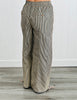 Latte Vintage Wash Stripe Pants (Reg.)