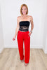 Texture Bubble Tube Top & Pants Set (Reg.)-2 Colors