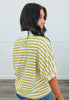 Simply Striped Pullover Top Remix (Reg & Plus)-2 Colors