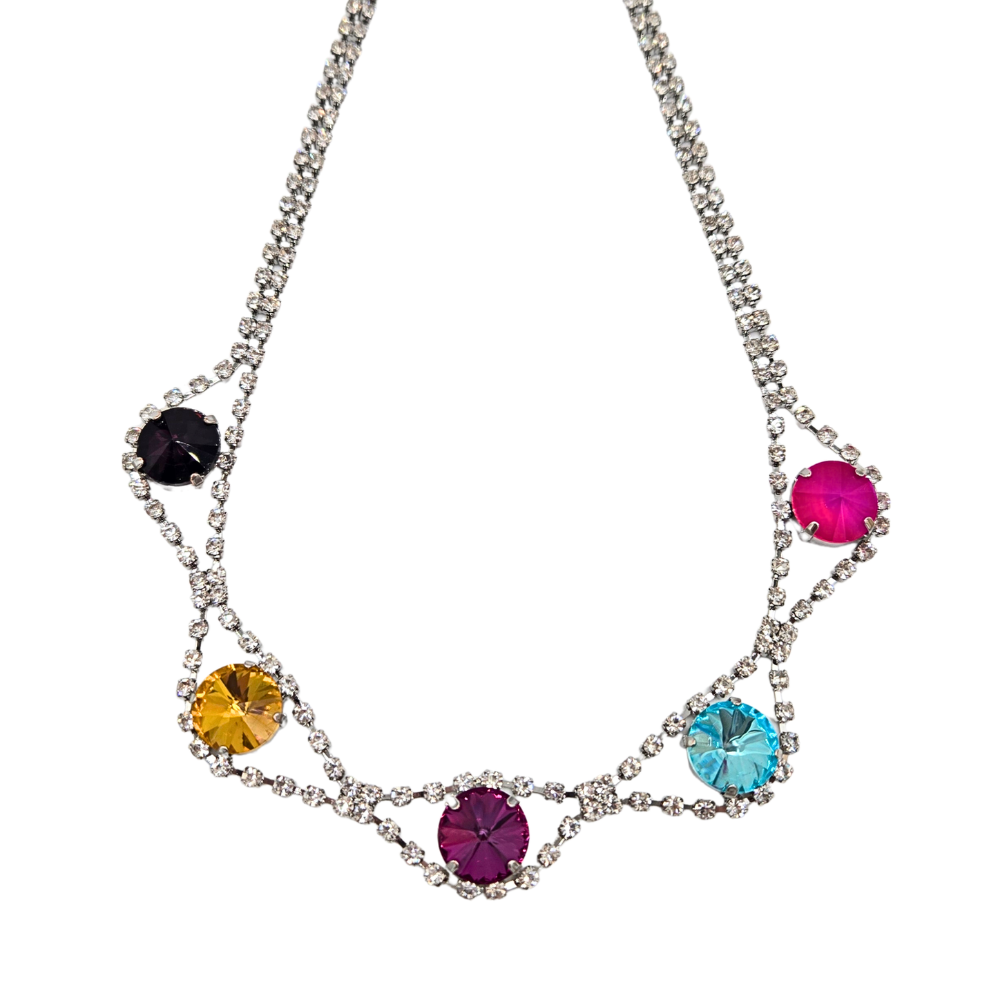 Sienna - Whitney Necklace in Rainbow
