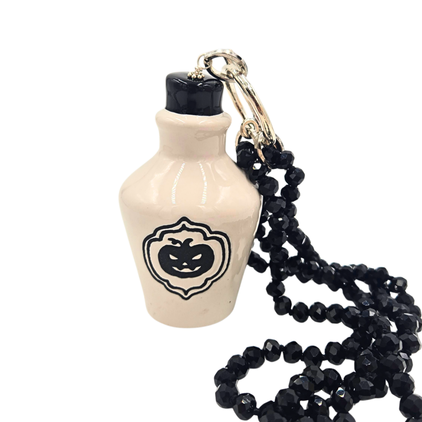 Pumpkin Jar Salt Shaker Necklace