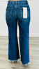Risen A Little Frayed Dark Jeans (Reg & Plus)