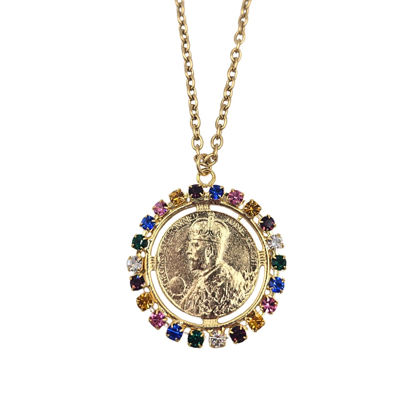 Yochi - The Liam Necklace in Multicolor