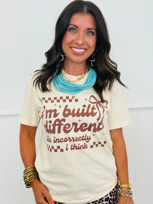I'm Built Different Graphic Tee (Reg. and Plus)