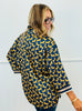 Horse Print Contrast Stripe Shirt (Reg.) - 3 Colors