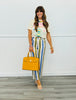 Multi Striped Wide Leg Pants (Reg.) - 3 Colors