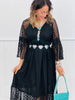 Black All Lace Maxi Dress (Reg. & Plus)